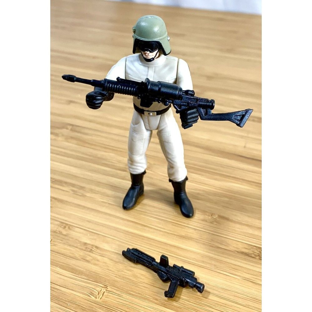 1996 STAR WARS POWER OF THE FORCE POTF Loose AT-ST DRIVER 3.75" Figure NEW